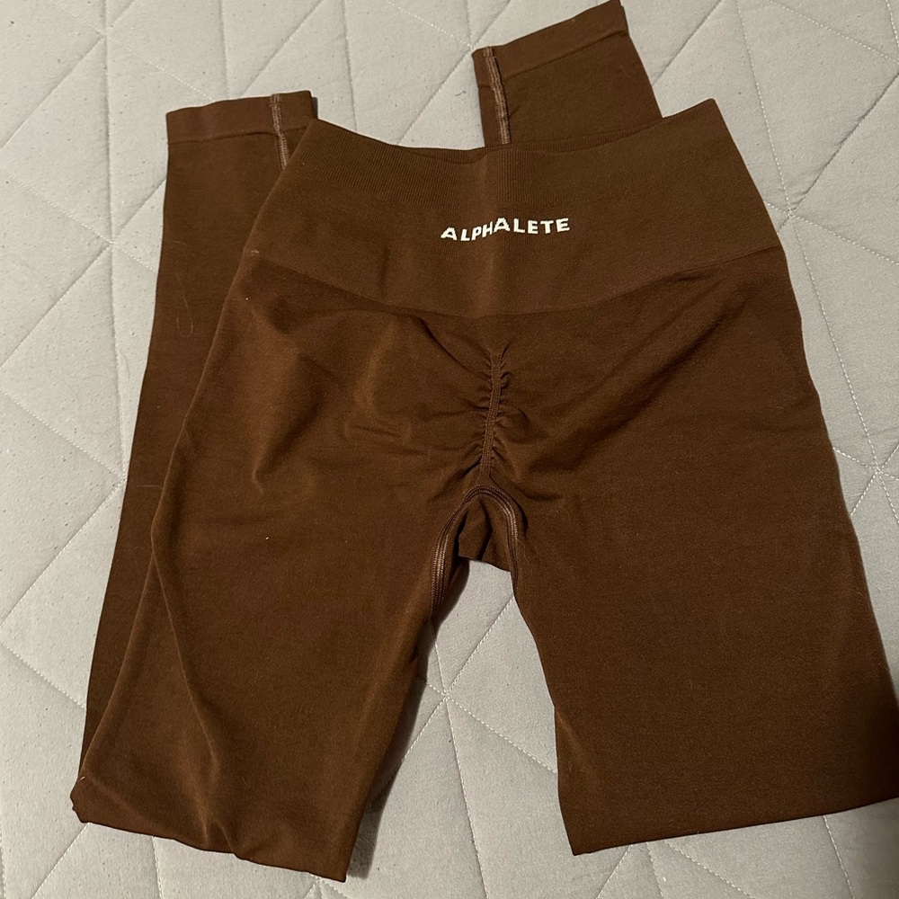 Alphalete Brown Leggings